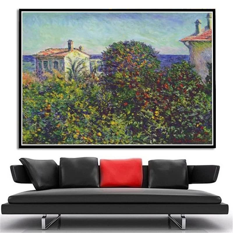 油絵(スペイン) Amazon.co.jp: DIY数字油絵クロード・モネによるアイスペイン